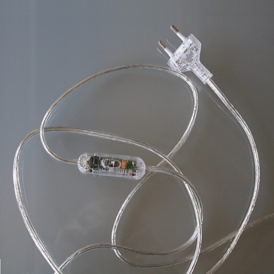 Clear-cord-with-dimmer